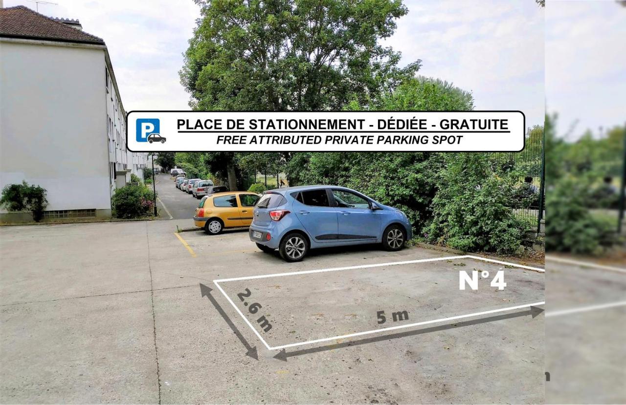 Room & Parking In Shared Appartment With Proprietor L 25 Mins From Paris Gare Du Nord, Cdg Airport & Stade De France Montmagny Exteriér fotografie