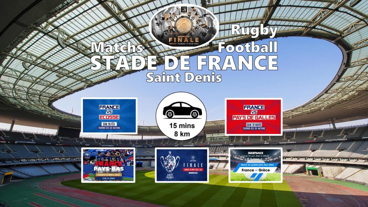 Room & Parking In Shared Appartment With Proprietor L 25 Mins From Paris Gare Du Nord, Cdg Airport & Stade De France Montmagny Exteriér fotografie